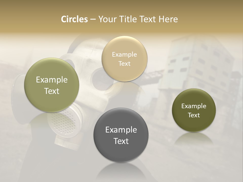 Radiation Risk Plant PowerPoint Template