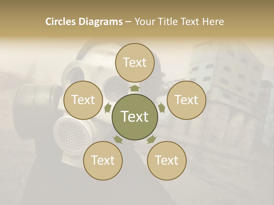 Radiation Risk Plant PowerPoint Template