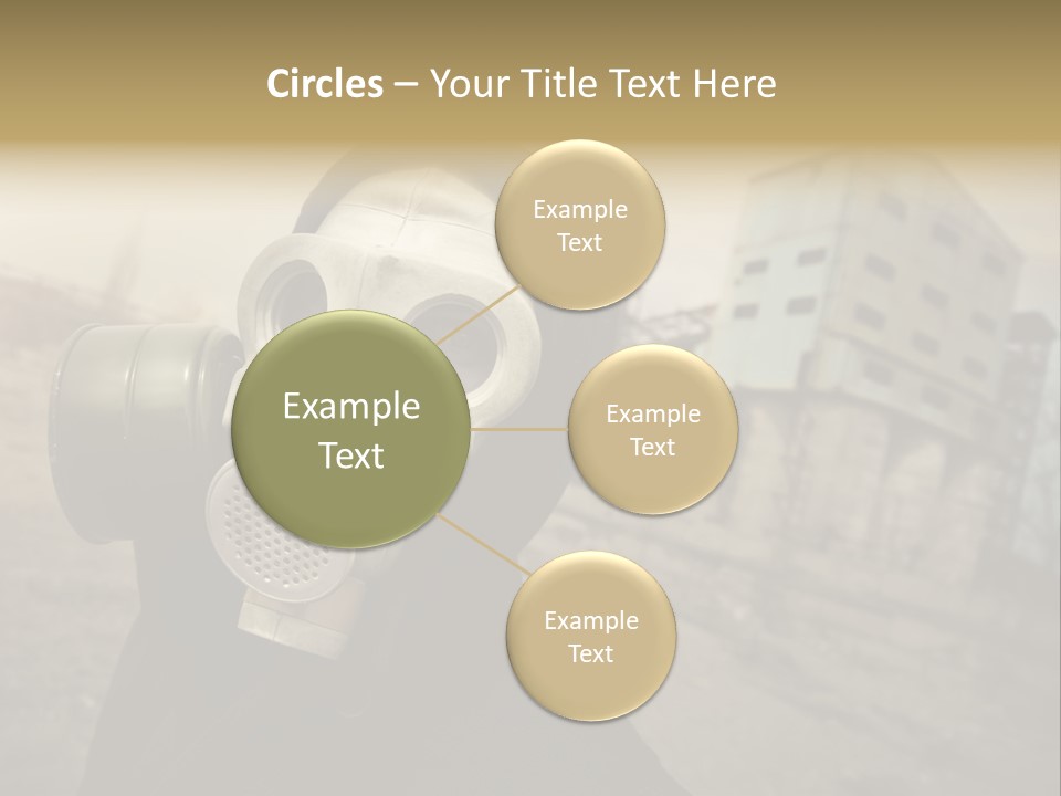 Radiation Risk Plant PowerPoint Template