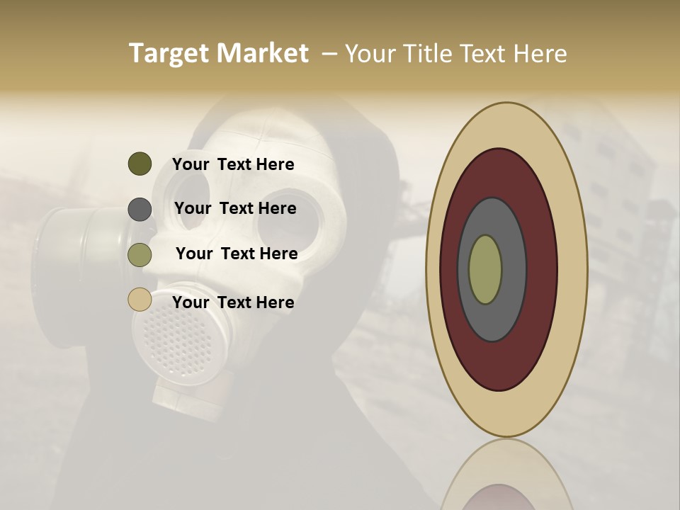 Radiation Risk Plant PowerPoint Template