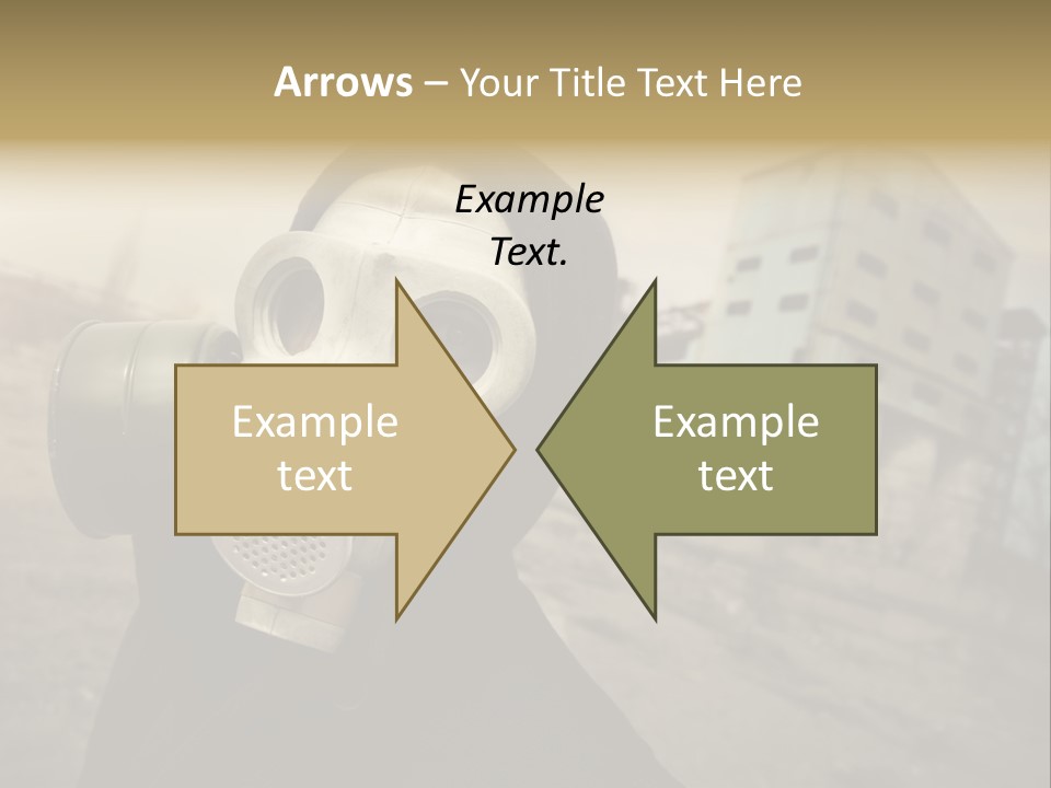 Radiation Risk Plant PowerPoint Template