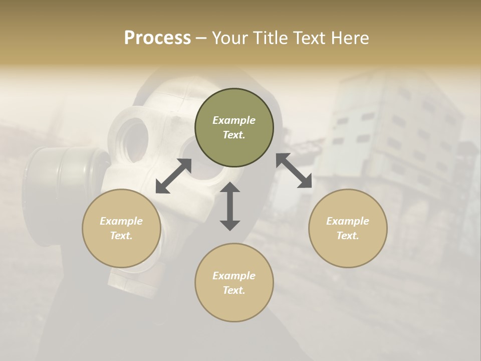 Radiation Risk Plant PowerPoint Template