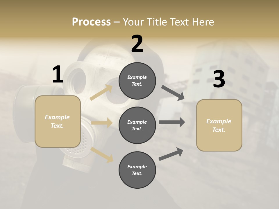 Radiation Risk Plant PowerPoint Template
