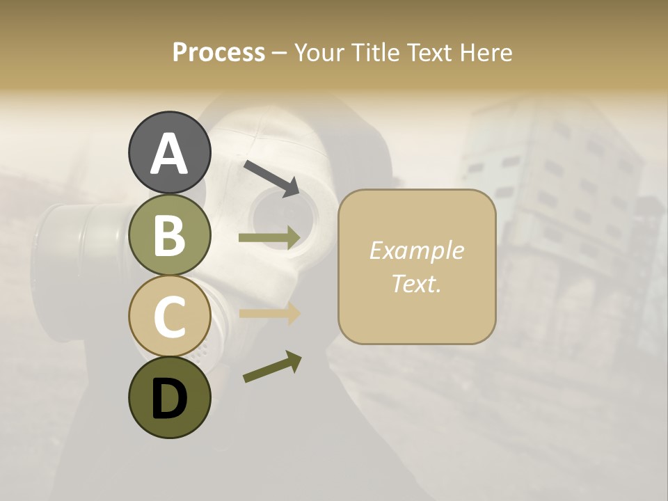 Radiation Risk Plant PowerPoint Template
