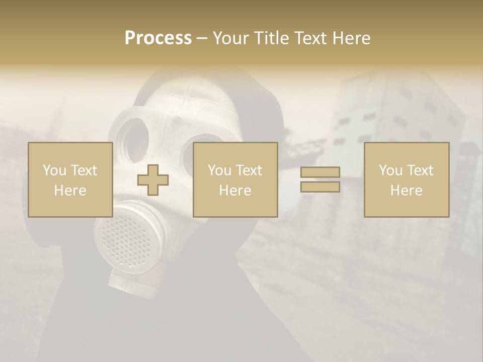 Radiation Risk Plant PowerPoint Template
