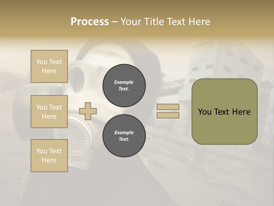 Radiation Risk Plant PowerPoint Template