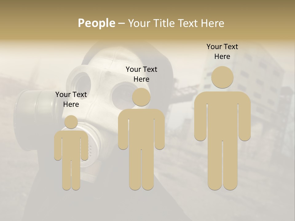 Radiation Risk Plant PowerPoint Template