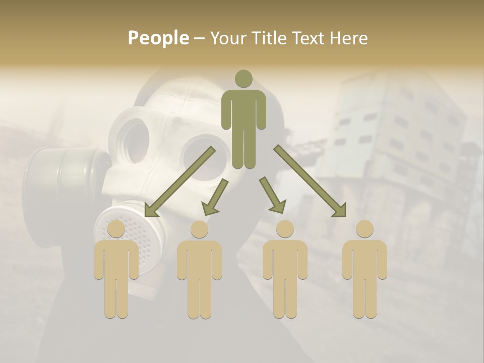 Radiation Risk Plant PowerPoint Template