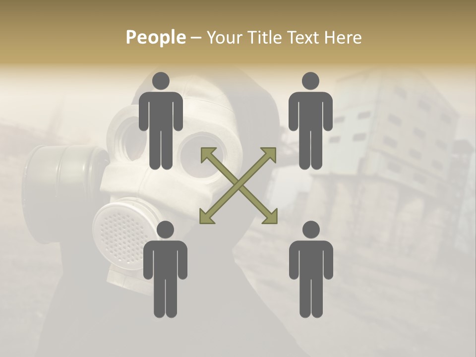 Radiation Risk Plant PowerPoint Template