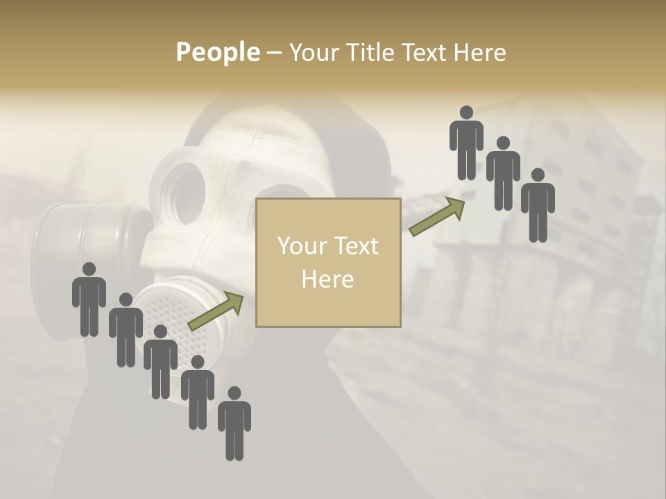 Radiation Risk Plant PowerPoint Template