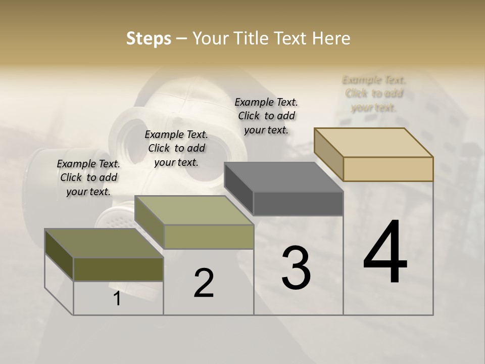 Radiation Risk Plant PowerPoint Template
