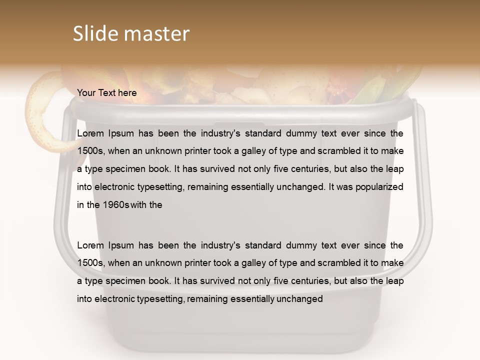 Recycling Health Biodegradable PowerPoint Template