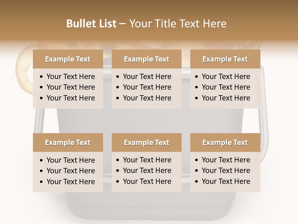 Recycling Health Biodegradable PowerPoint Template