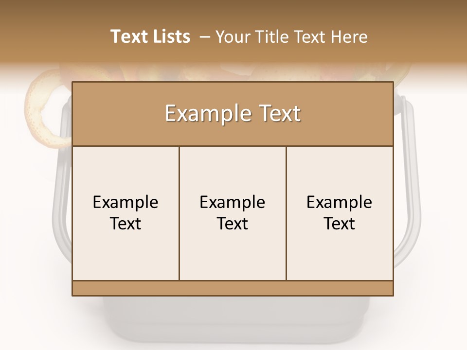 Recycling Health Biodegradable PowerPoint Template