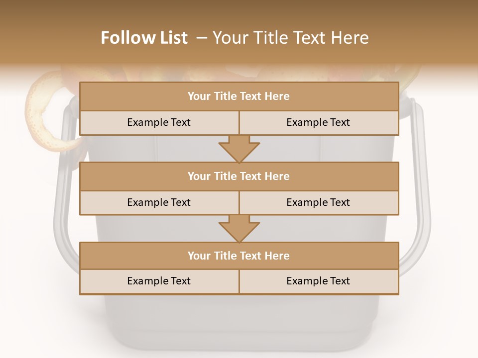 Recycling Health Biodegradable PowerPoint Template