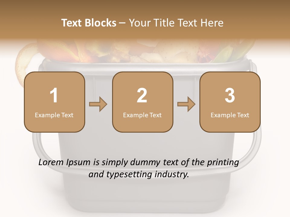 Recycling Health Biodegradable PowerPoint Template
