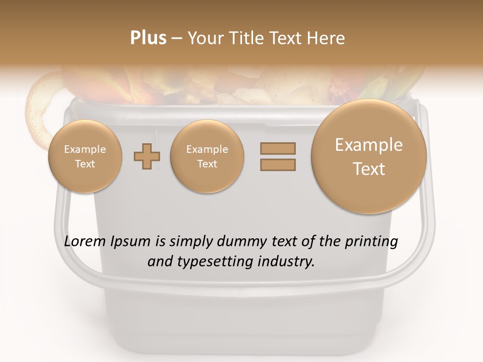 Recycling Health Biodegradable PowerPoint Template