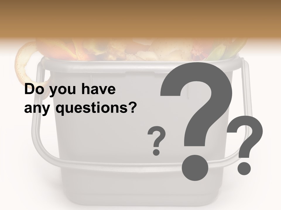 Recycling Health Biodegradable PowerPoint Template