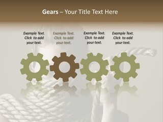 Stuck Person Constrain PowerPoint Template