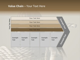 Stuck Person Constrain PowerPoint Template