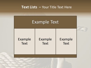 Stuck Person Constrain PowerPoint Template