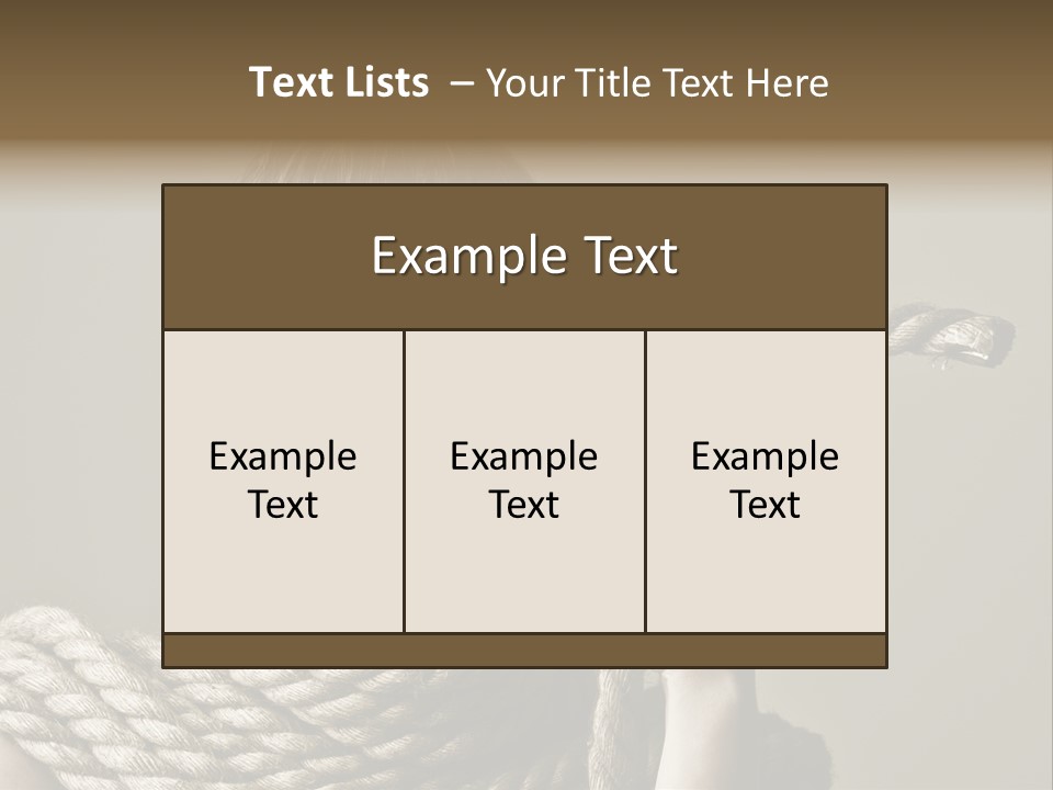Stuck Person Constrain PowerPoint Template