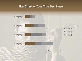 Stuck Person Constrain PowerPoint Template