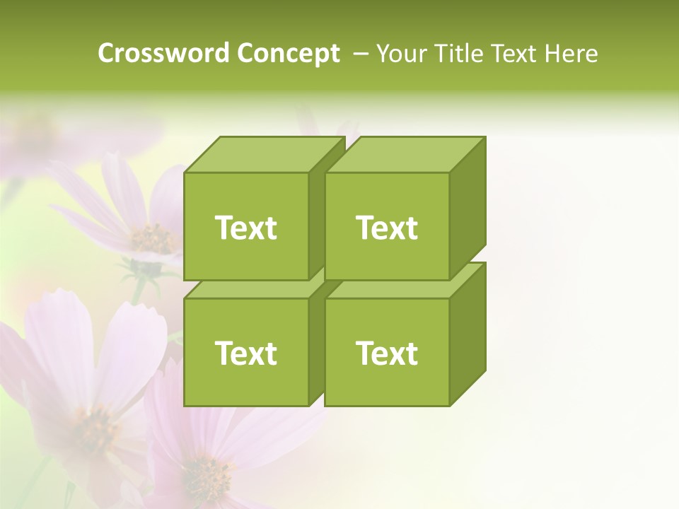 Isolated Wallpaper Close Up PowerPoint Template