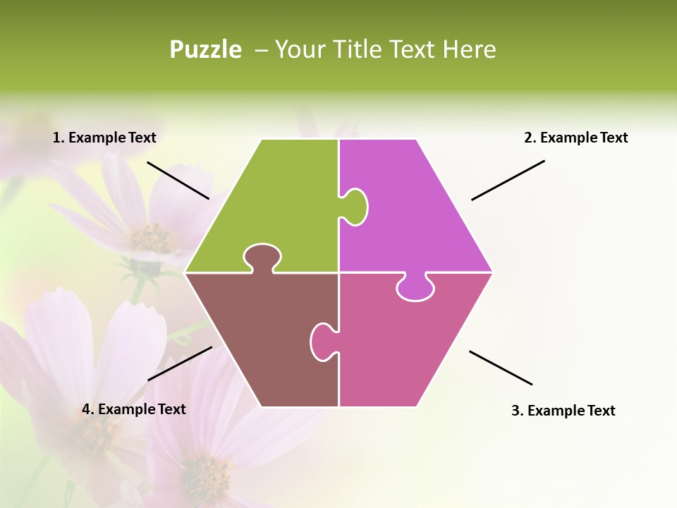 Isolated Wallpaper Close Up PowerPoint Template