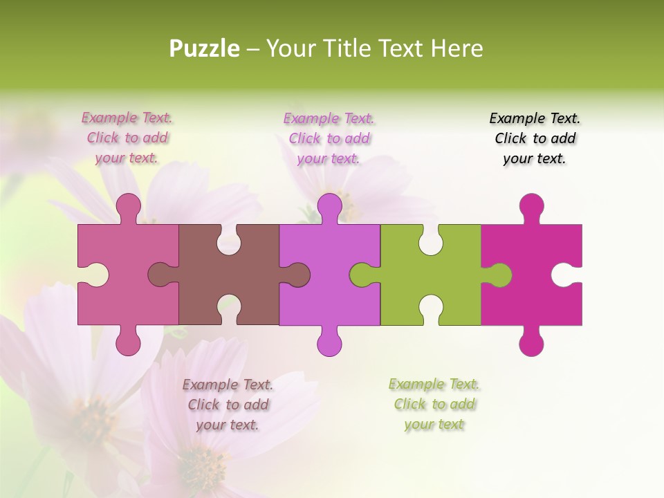 Isolated Wallpaper Close Up PowerPoint Template