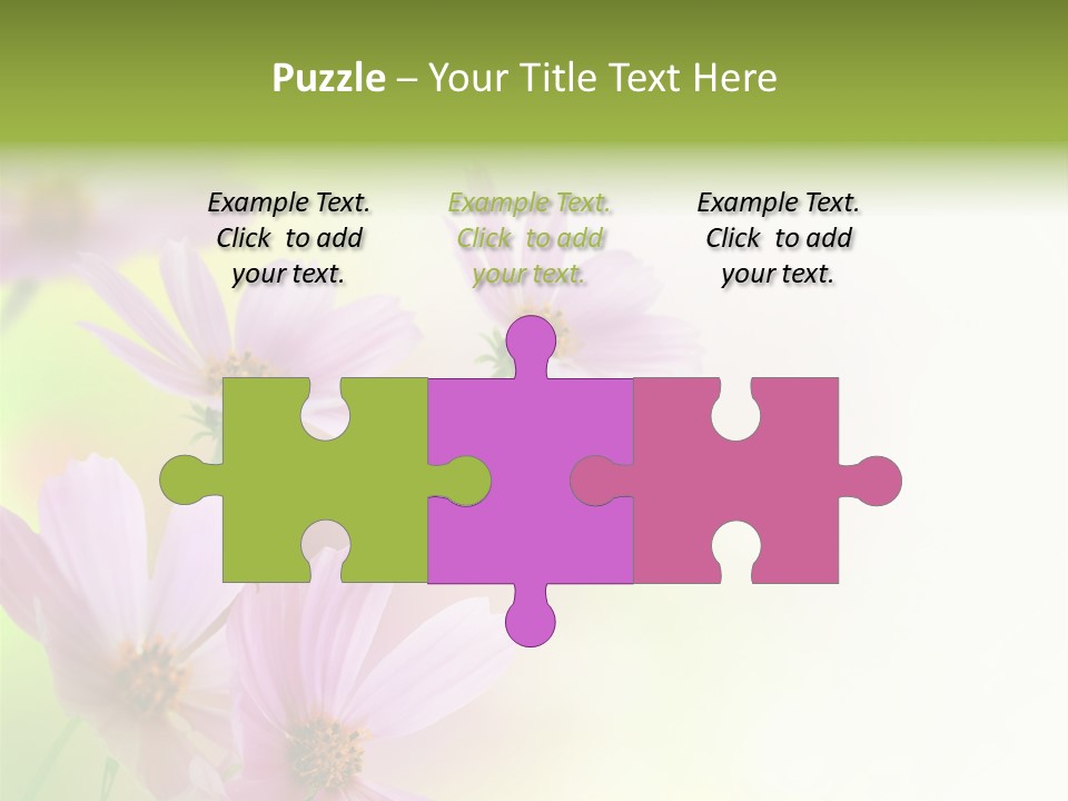 Isolated Wallpaper Close Up PowerPoint Template