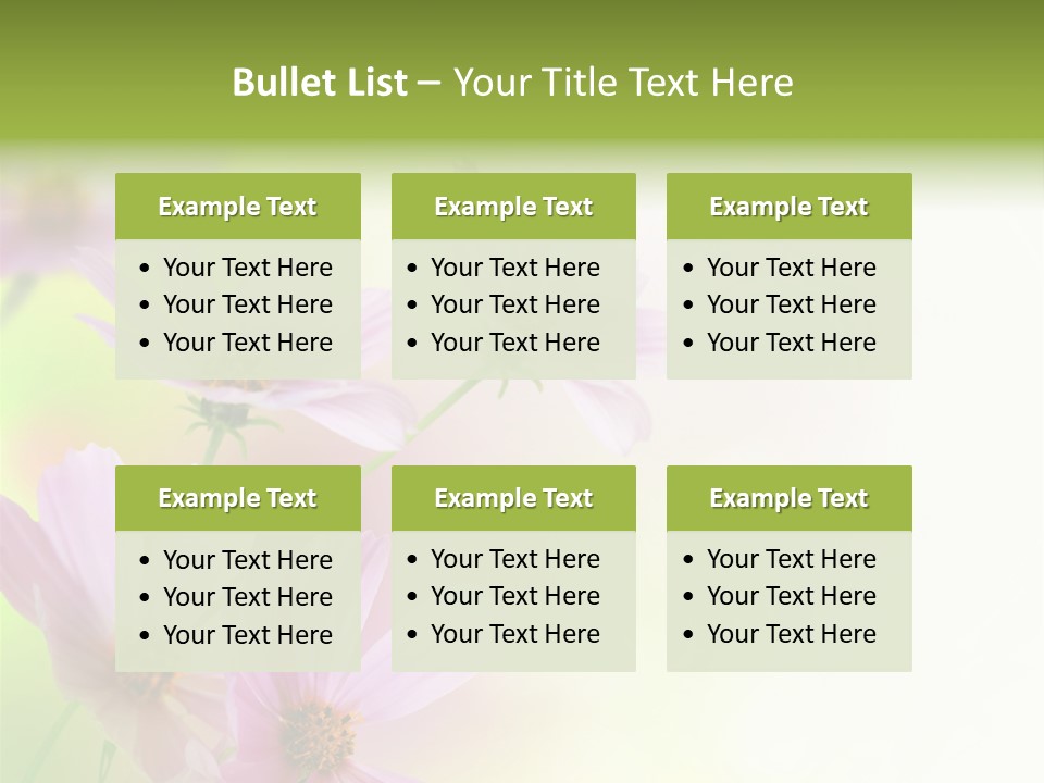 Isolated Wallpaper Close Up PowerPoint Template