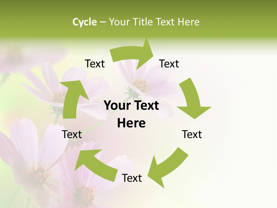 Isolated Wallpaper Close Up PowerPoint Template