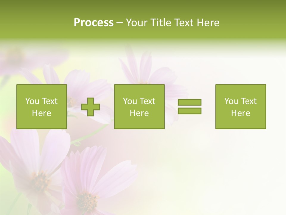 Isolated Wallpaper Close Up PowerPoint Template