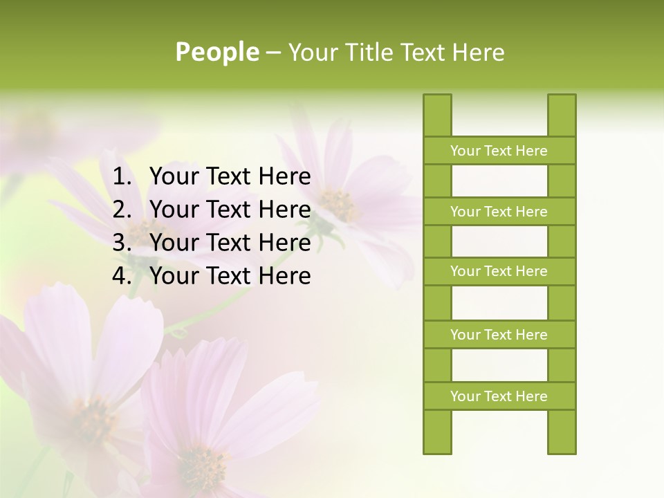 Isolated Wallpaper Close Up PowerPoint Template