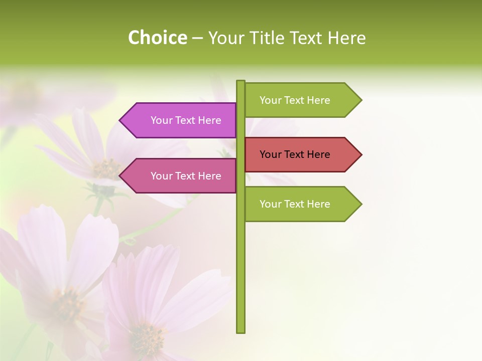 Isolated Wallpaper Close Up PowerPoint Template
