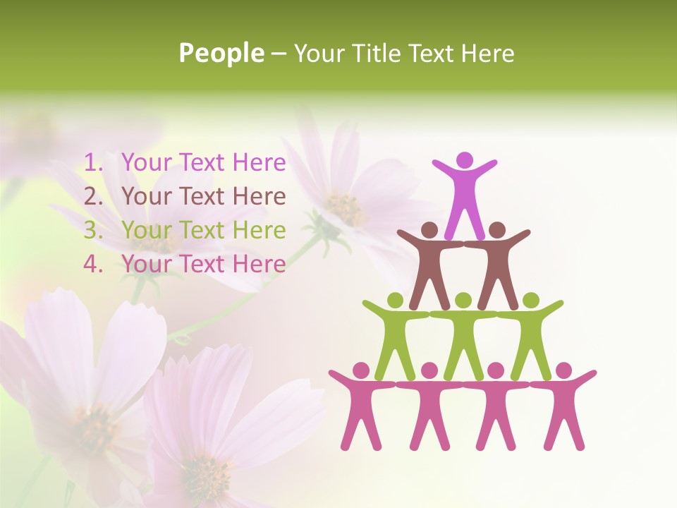 Isolated Wallpaper Close Up PowerPoint Template