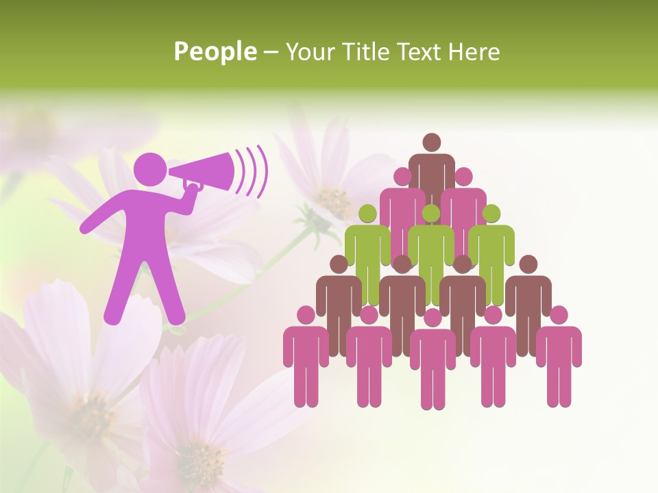 Isolated Wallpaper Close Up PowerPoint Template