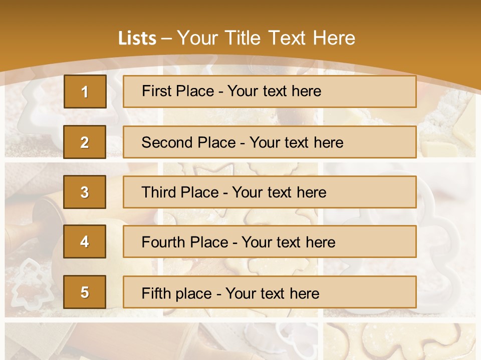 Meal Preparing Food PowerPoint Template