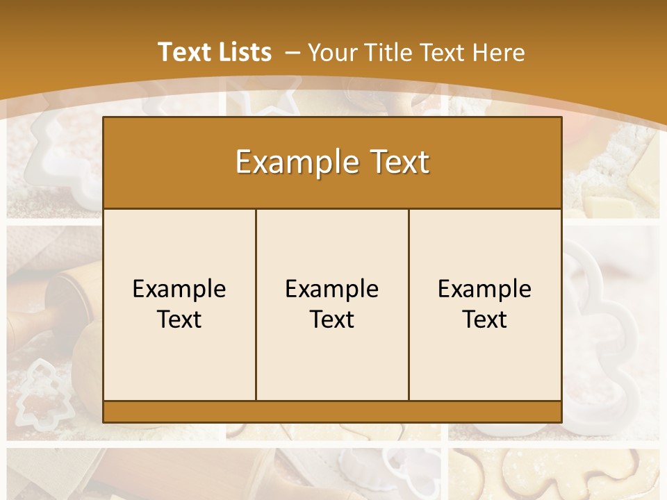 Meal Preparing Food PowerPoint Template