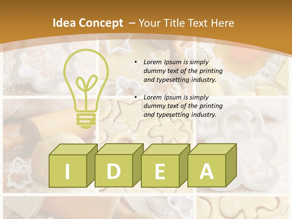 Meal Preparing Food PowerPoint Template