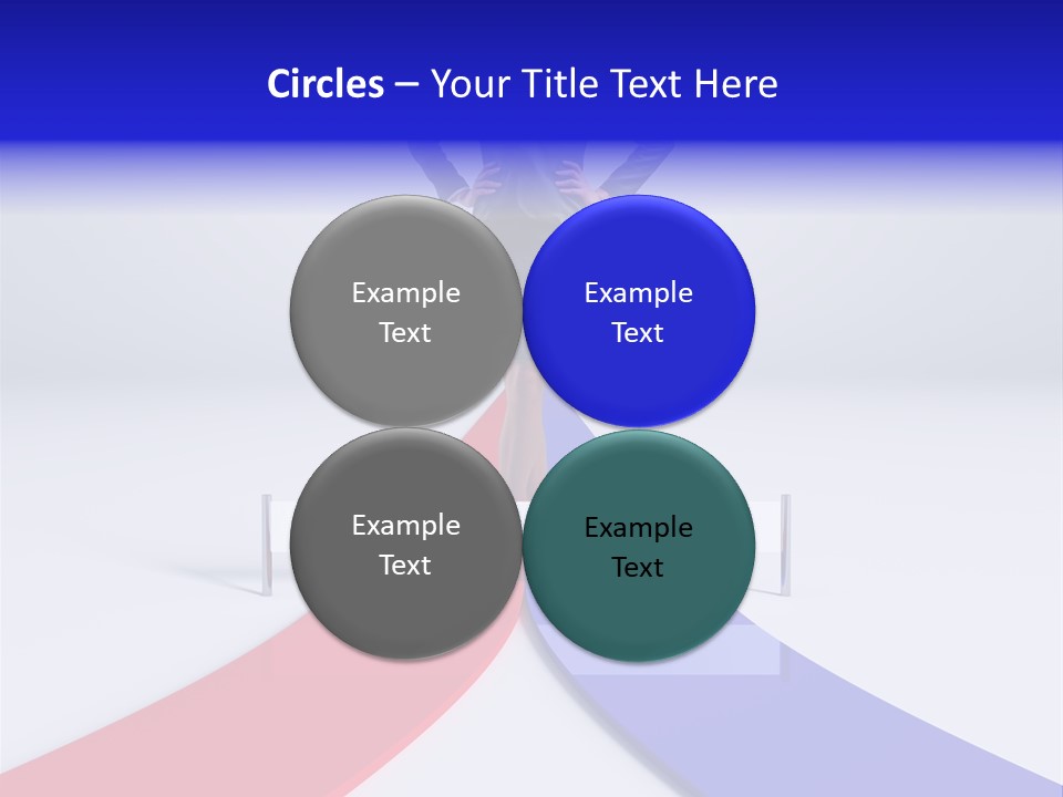 Start Young Standing PowerPoint Template