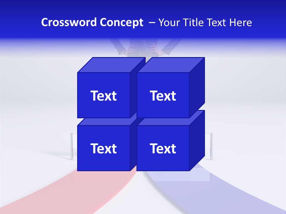 Start Young Standing PowerPoint Template