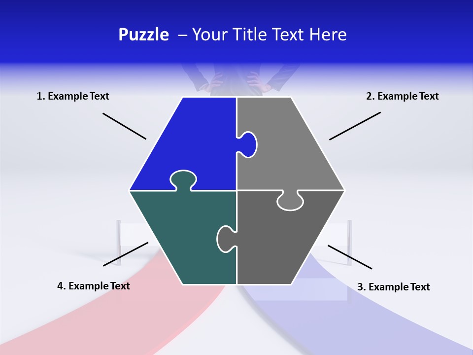 Start Young Standing PowerPoint Template