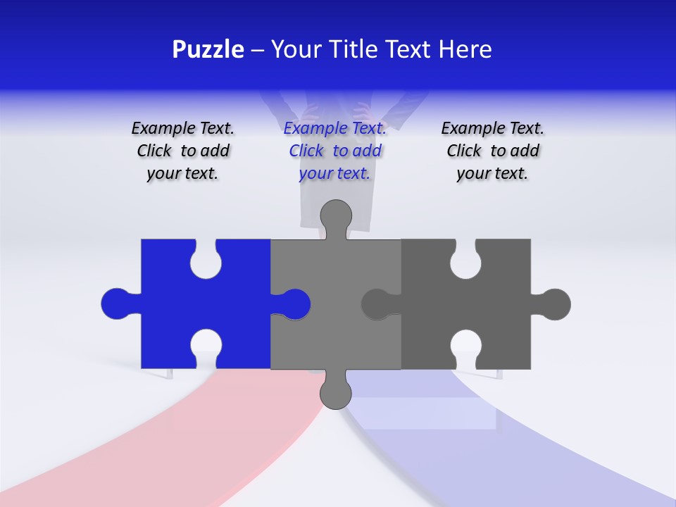 Start Young Standing PowerPoint Template