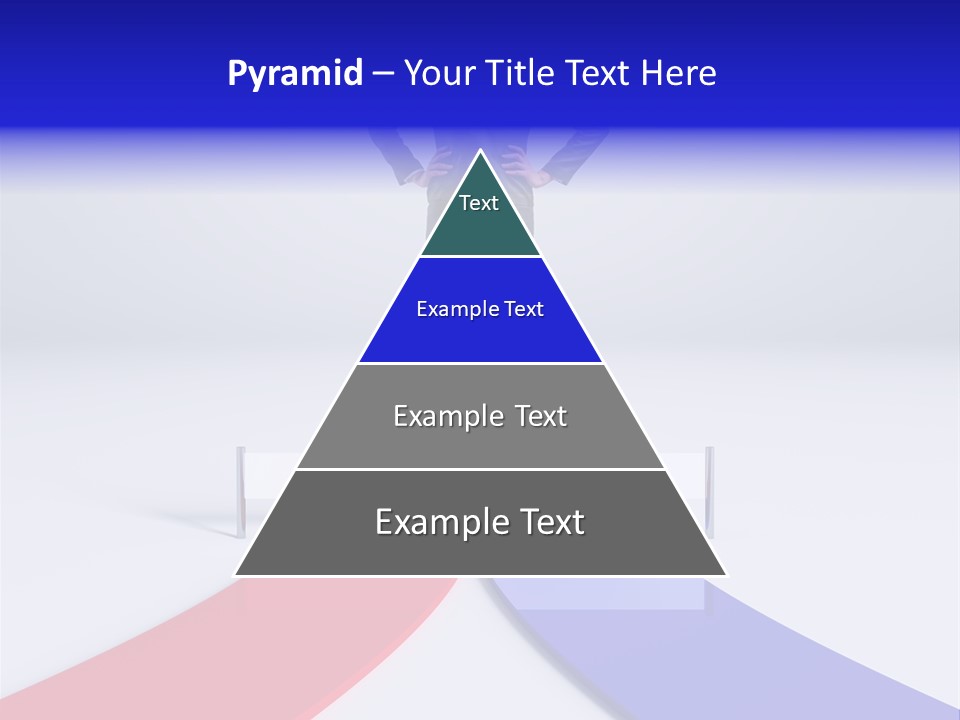 Start Young Standing PowerPoint Template