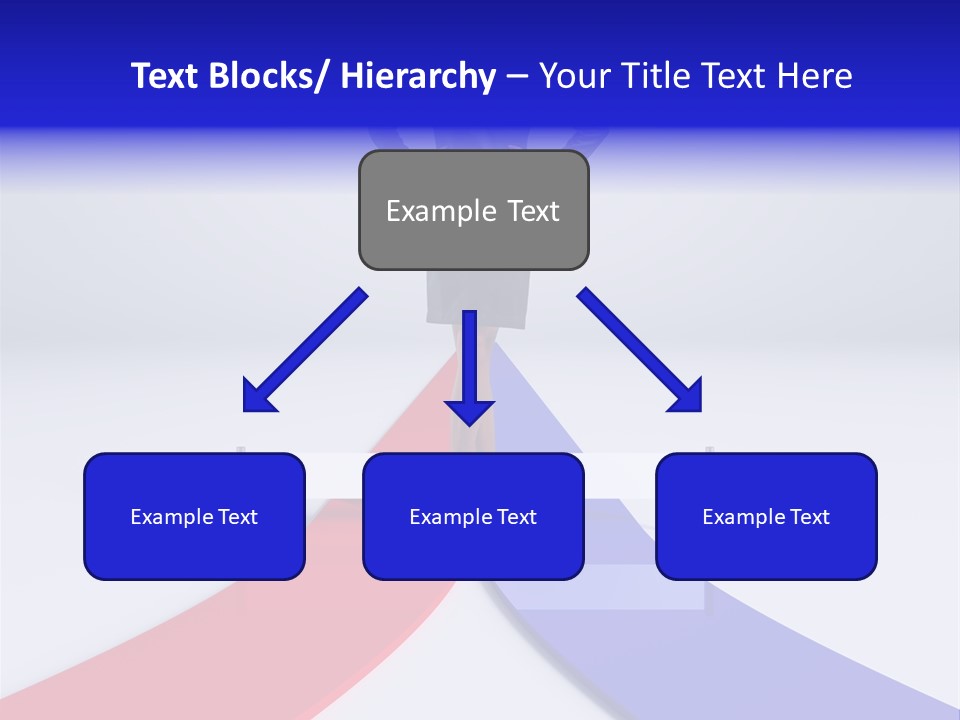 Start Young Standing PowerPoint Template