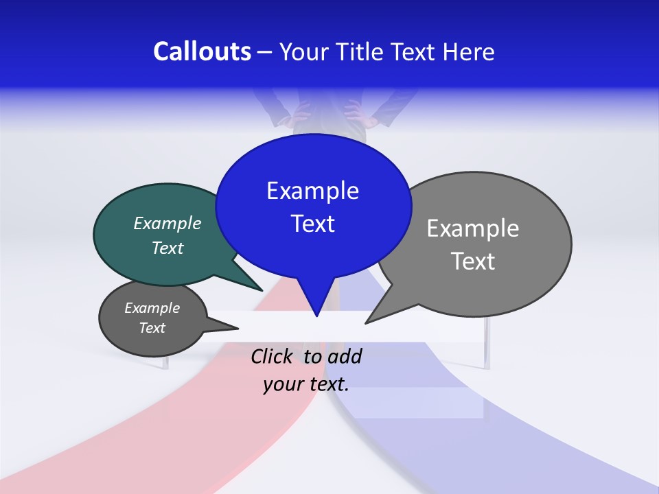 Start Young Standing PowerPoint Template