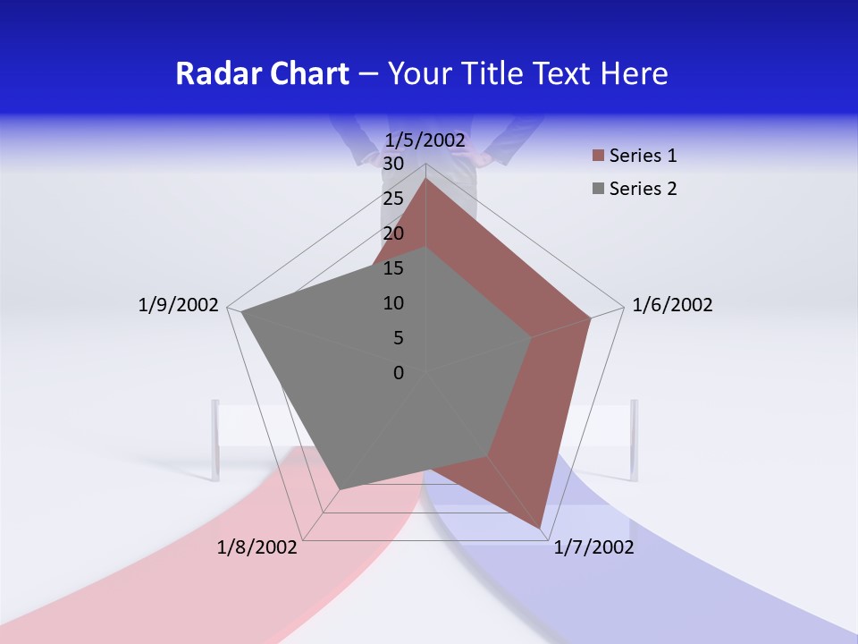 Start Young Standing PowerPoint Template
