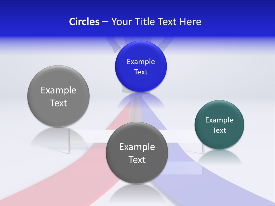 Start Young Standing PowerPoint Template